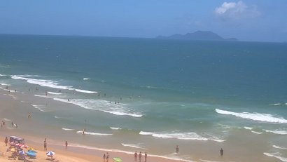 Praia de Ingleses tem um ponto impróprio para banho