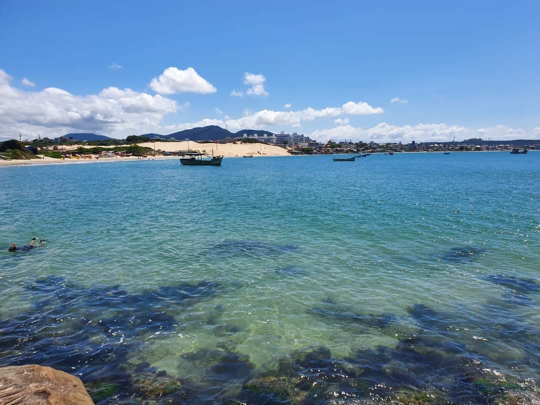 Praia dos Ingleses está com todos os pontos próprios para banho 